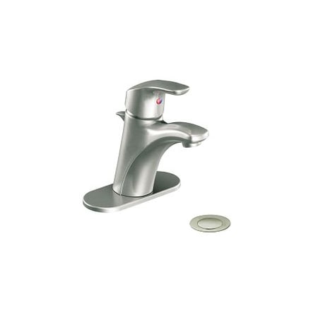 Moen Brushed Nickel One-Handle Bathroom Faucet CA42712BN